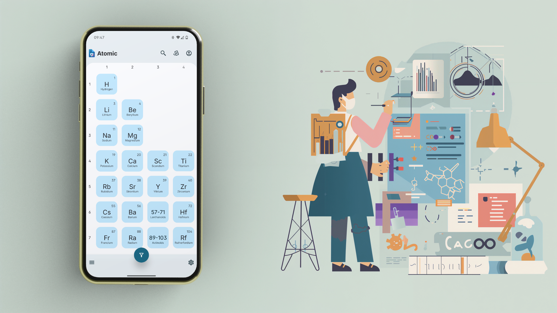 ‘Atomic – Periodic Table’ 4.3.0 (Android)